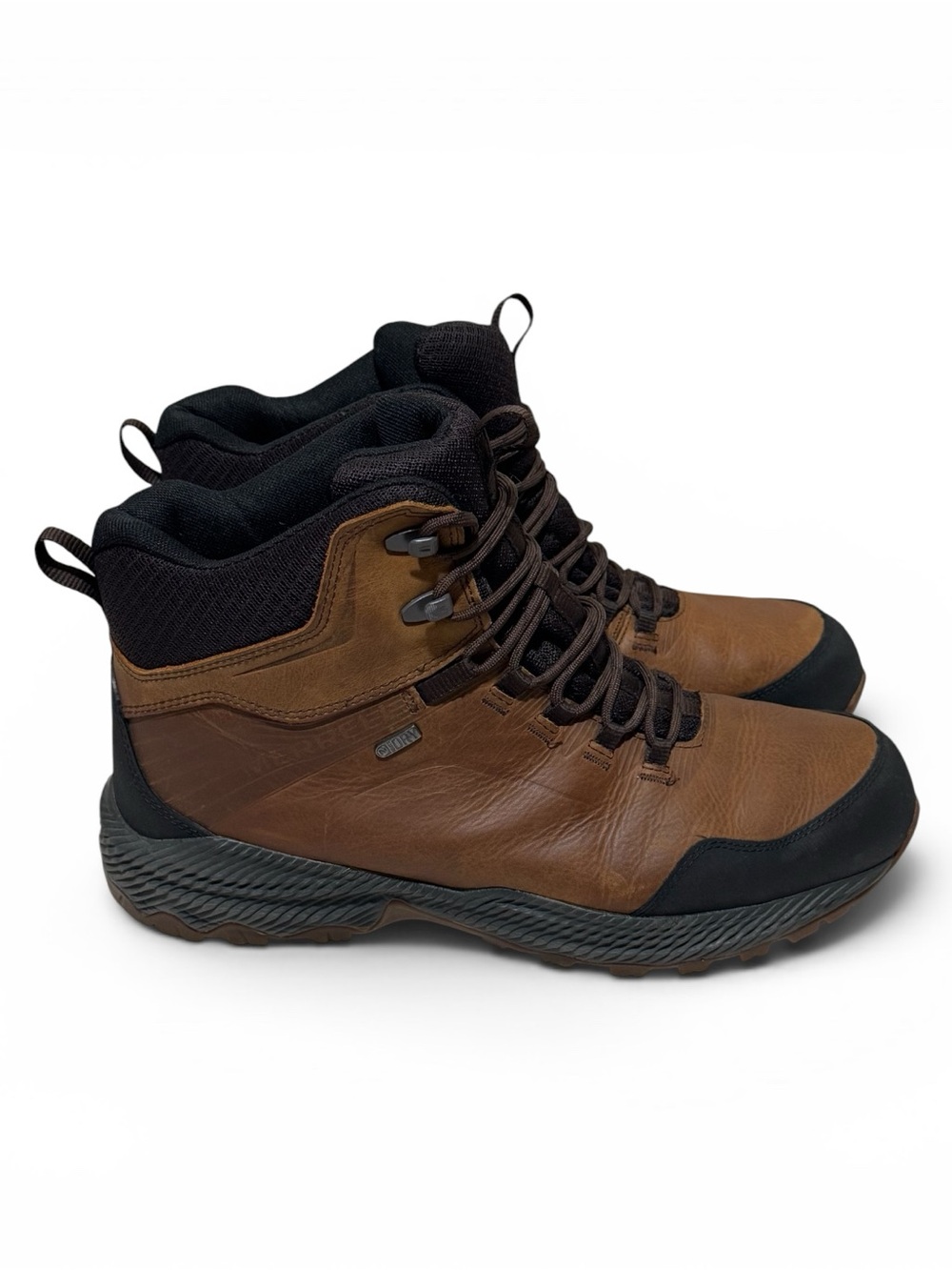 Merrell Forestbound Mid Waterproof Hiking Boots Brown Men's Size 12 J16495